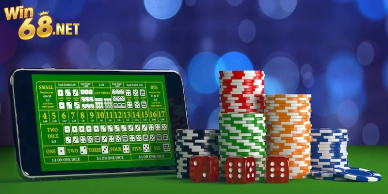 Bạn có thể chơi lắc xí ngầu dễ dàng tại WIN68 