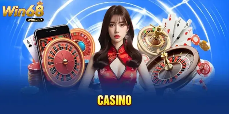 Casino tại Win68 có đội ngũ dealer xinh đẹp quyến rũ