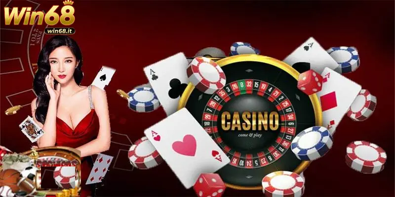 Casino Win68 đa dạng sản phẩm 