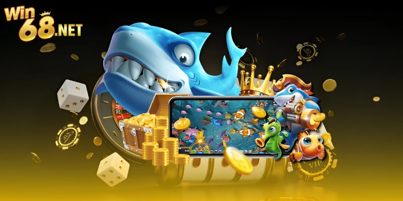 Phiên bản game bắn cá online tiện lợi, cuốn hút tại WIN68